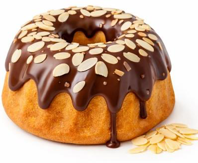 Babka waniliowa w polewie mlecznej